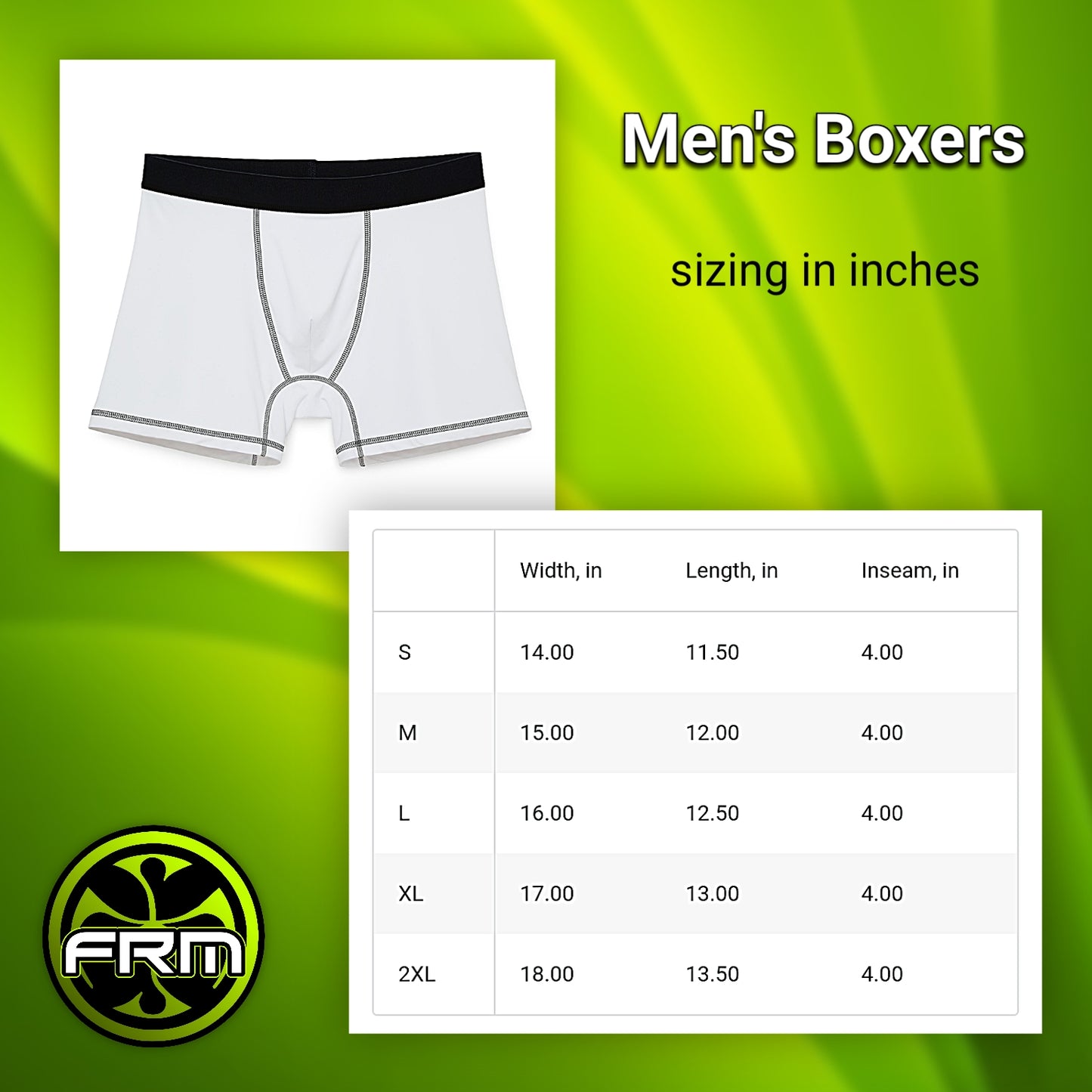 FRM Male Boxers