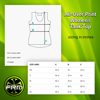 FRM Green Squares Tank Top