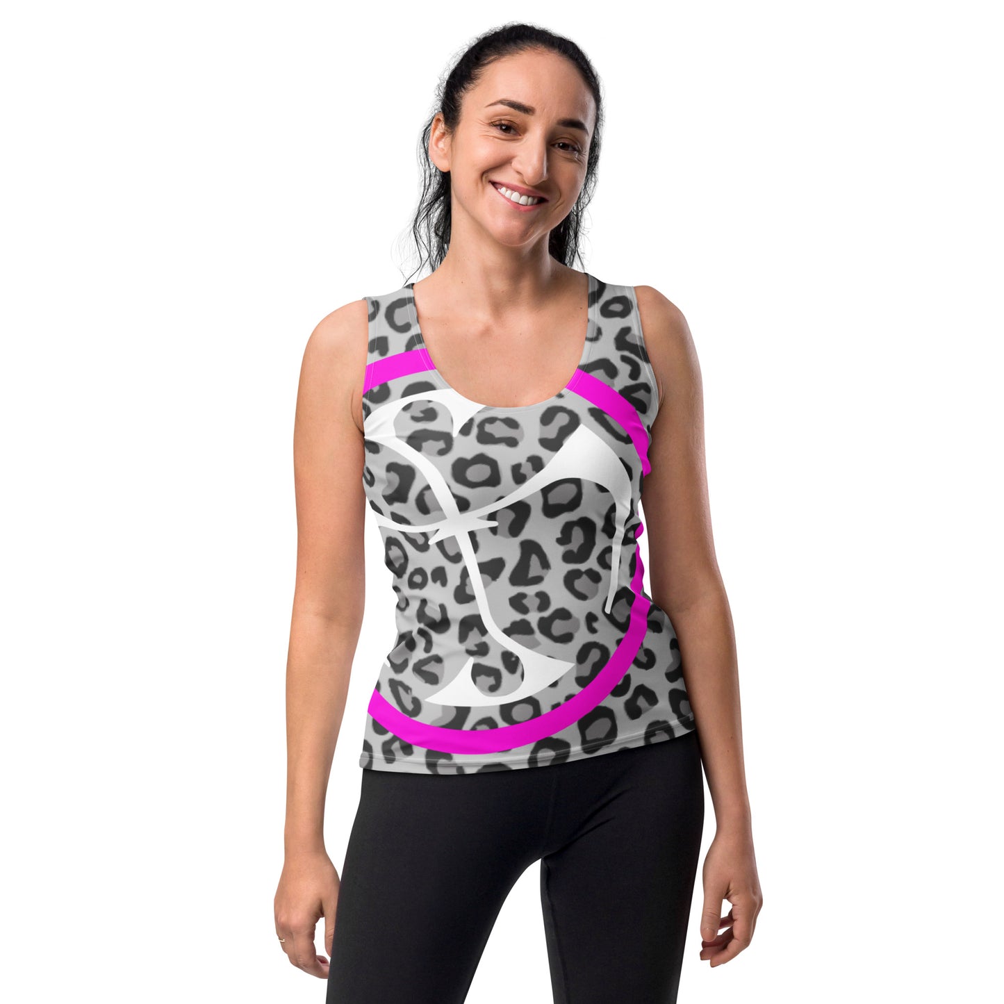 FRM Pink Leopard Tank Top