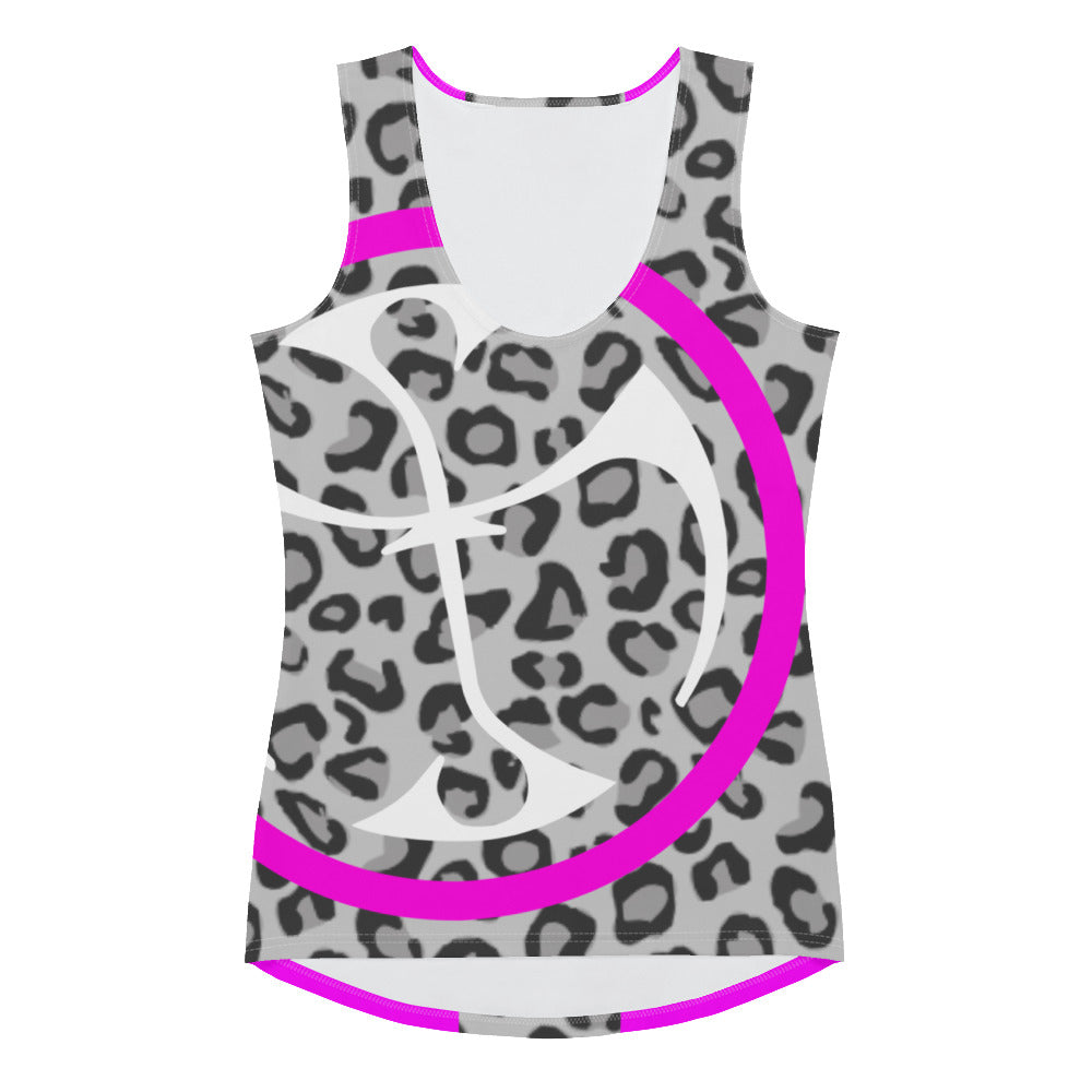 FRM Pink Leopard Tank Top